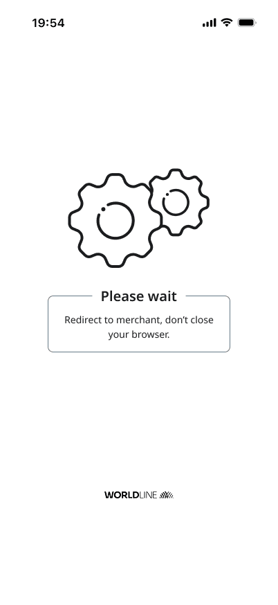 Example authentication pages shown at checkout, during an online purchase, the cardholder may be redirected to a 3-D Secure page to confirm their identity (SMS, banking app, etc.) before the payment is completed (4/4)