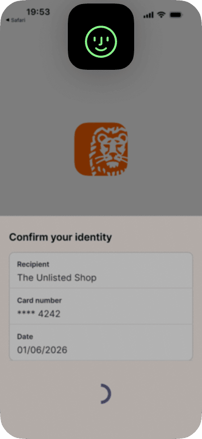 Steward demo for ING NL (Money20/20), Mastercard checkout on The Unlisted with Worldline 3-D Secure human-present authentication (7/11)